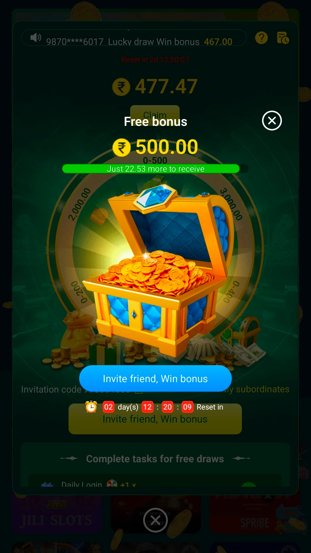 Betind bonus