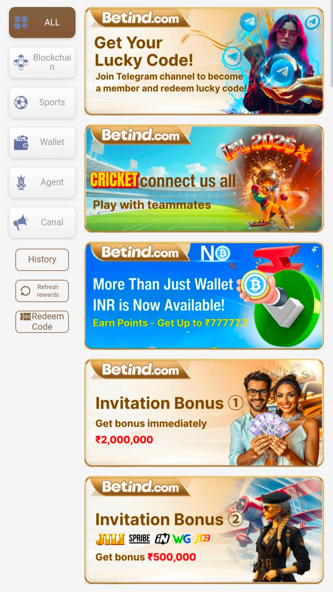 Betind game